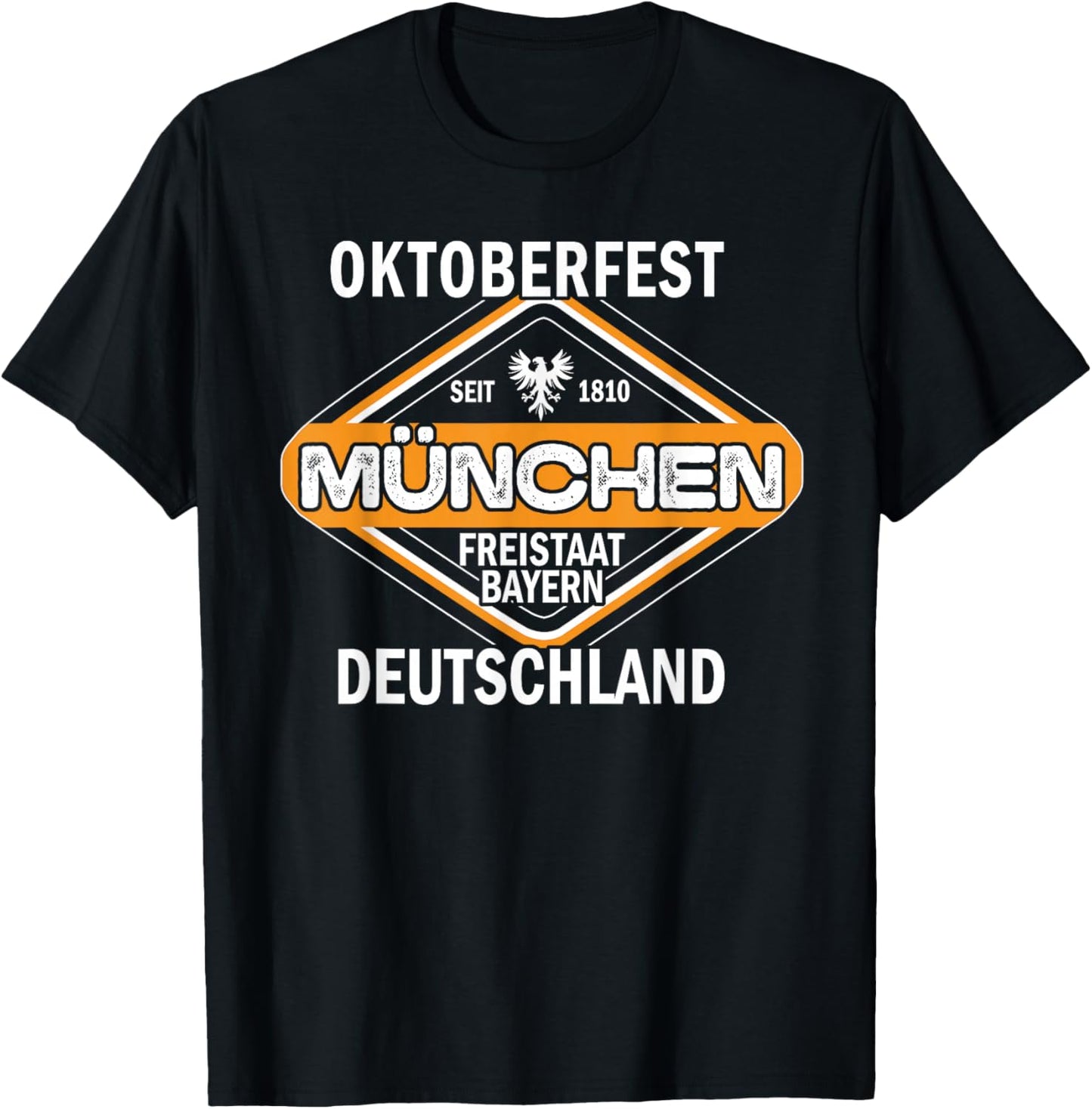 Oktoberfest Deutschland German Beer Festival München T-Shirt - T-Shirt | Black