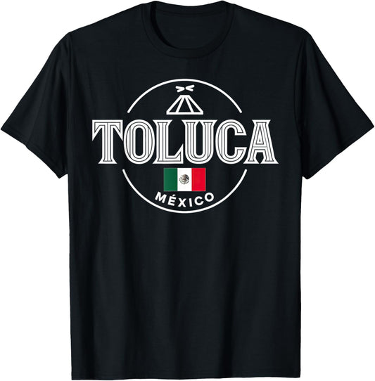 Toluca México Iconic City Mexico Vibes T-Shirt - T-Shirt | Black