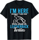 Leatherback Turtle Tortoise - Leatherback Turtle T-Shirt - T-Shirt | Black
