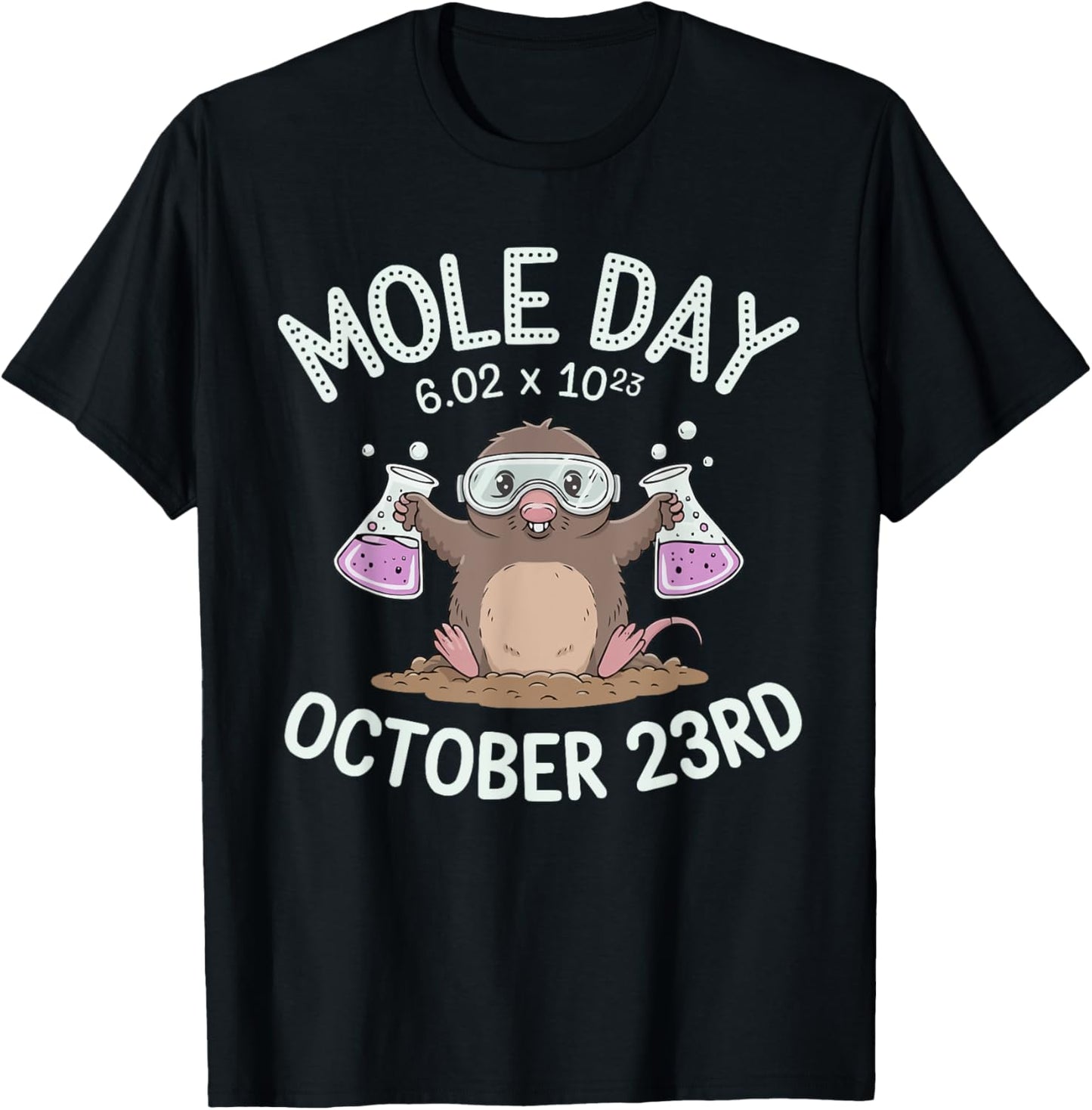 National Mole Day Animal Mammal Mole Whisperer T-Shirt - T-Shirt | Black
