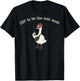 Off to be the Cool Aunt Goose T-Shirt - T-Shirt | Black