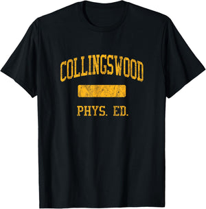 Collingswood High School HS Collingswood NJ PHYS Ed T-Shirt - T-Shirt | Black