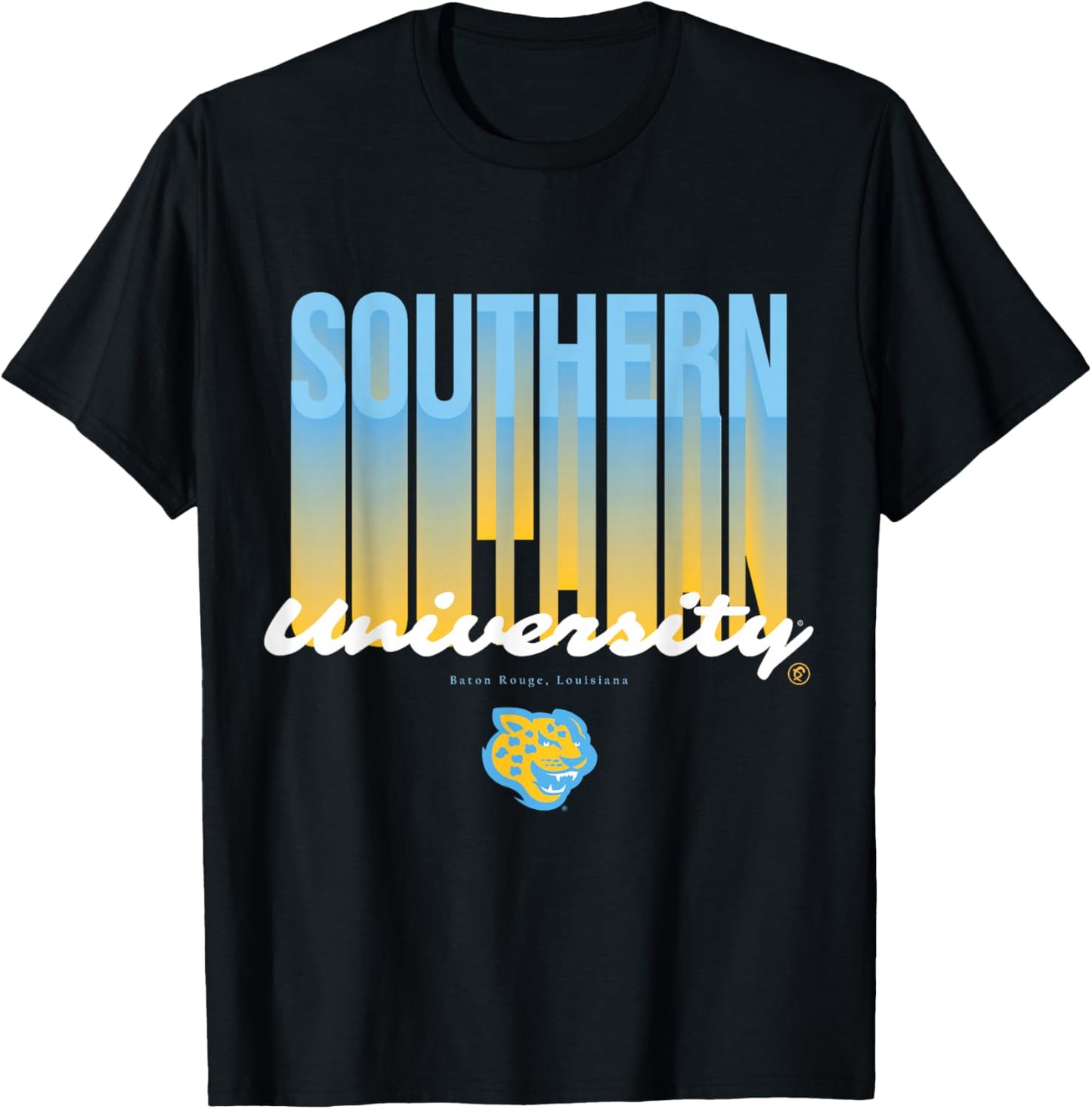 The Yard Essentials - Southern University - SU Fade T-Shirt - T-Shirt | Black