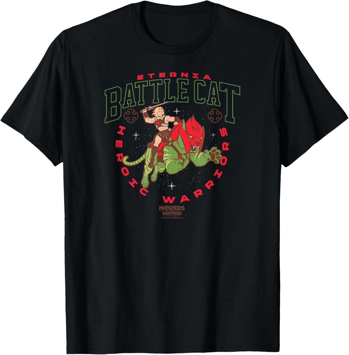 Maîtres de l'univers : Chat de Combat Eternia T-Shirt - T-Shirt | Black