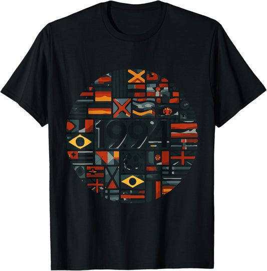 World Cup 1994 International Soccer T-Shirt - T-Shirt | Black