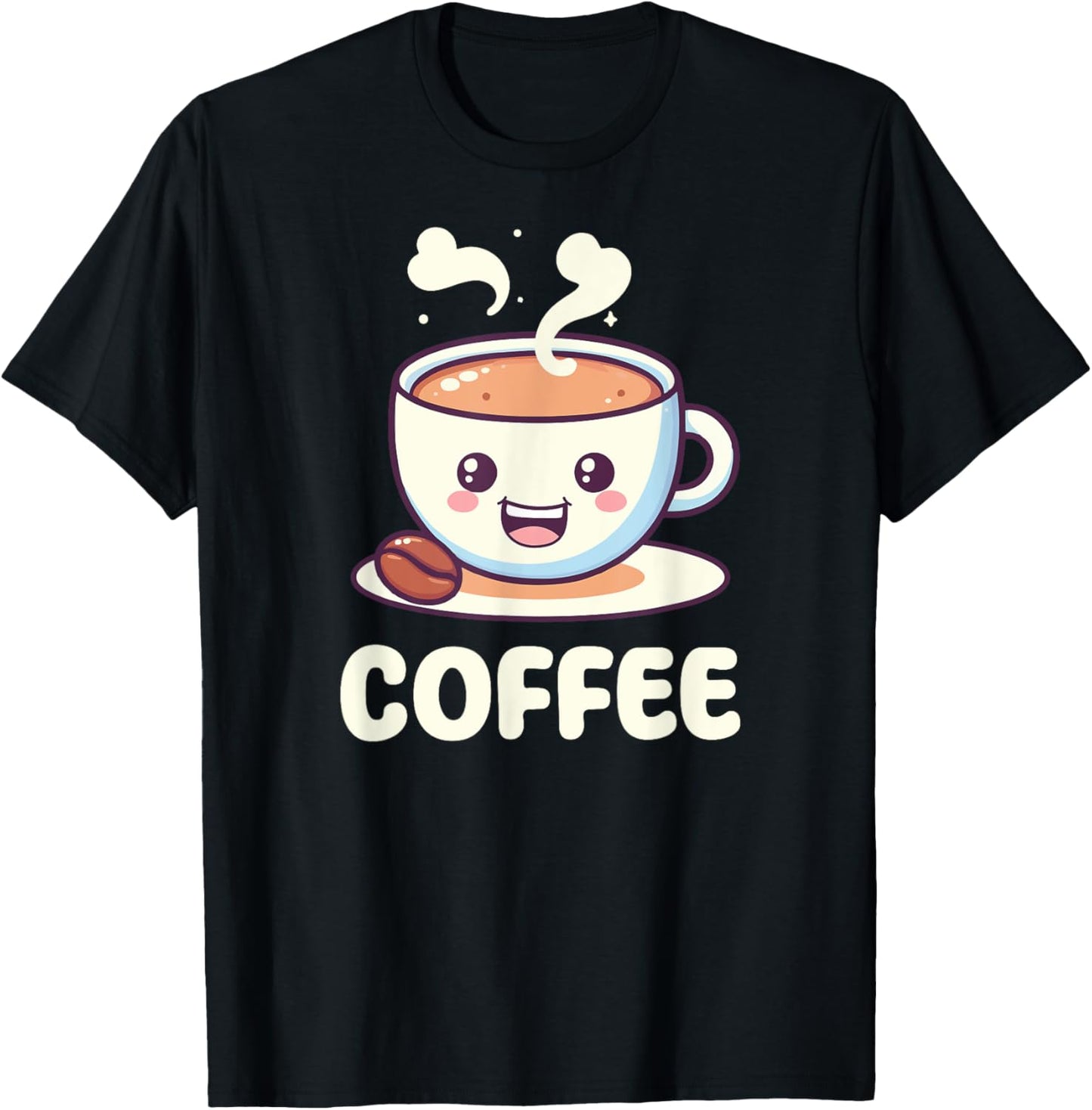 Coffee & Creamer Matching Couple Halloween Best Friends T-Shirt - T-Shirt | Black