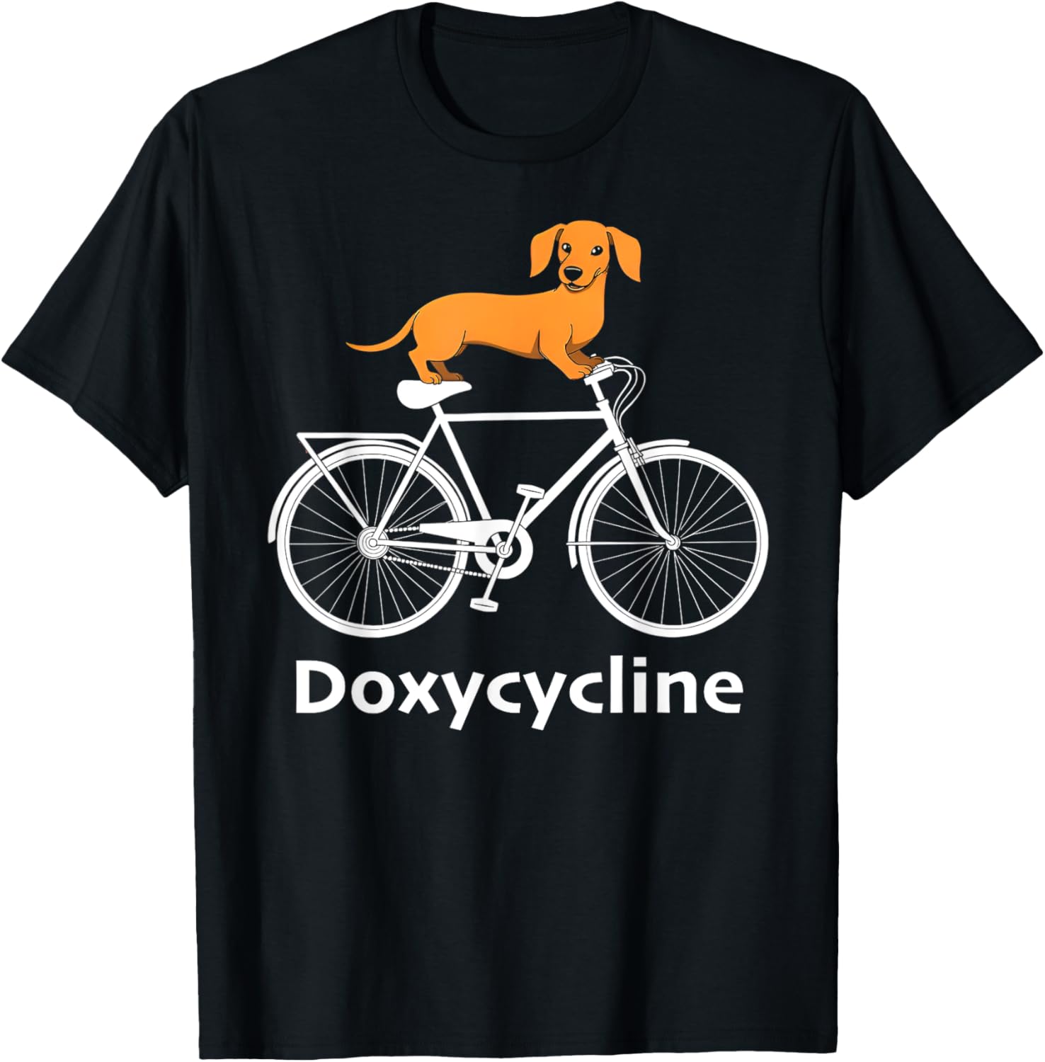 Pharmacy Technician Funny Doxycycline Pharmacist Veterinary T-Shirt - T-Shirt | Black