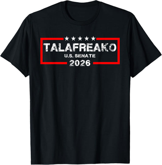 I'm A Talafreako James Talarico 2026 US Senate Texas Flag T-Shirt - T-Shirt | Black