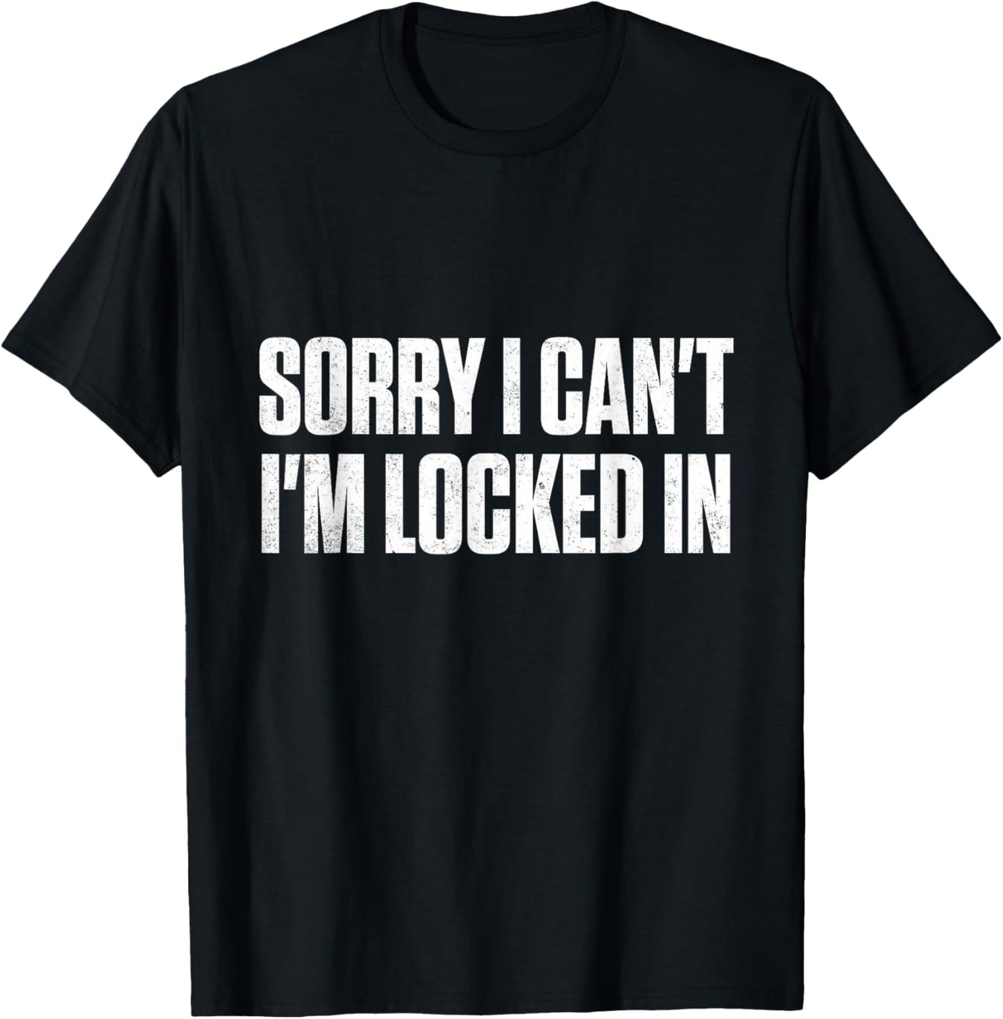 Locked in T-Shirt - T-Shirt | Black
