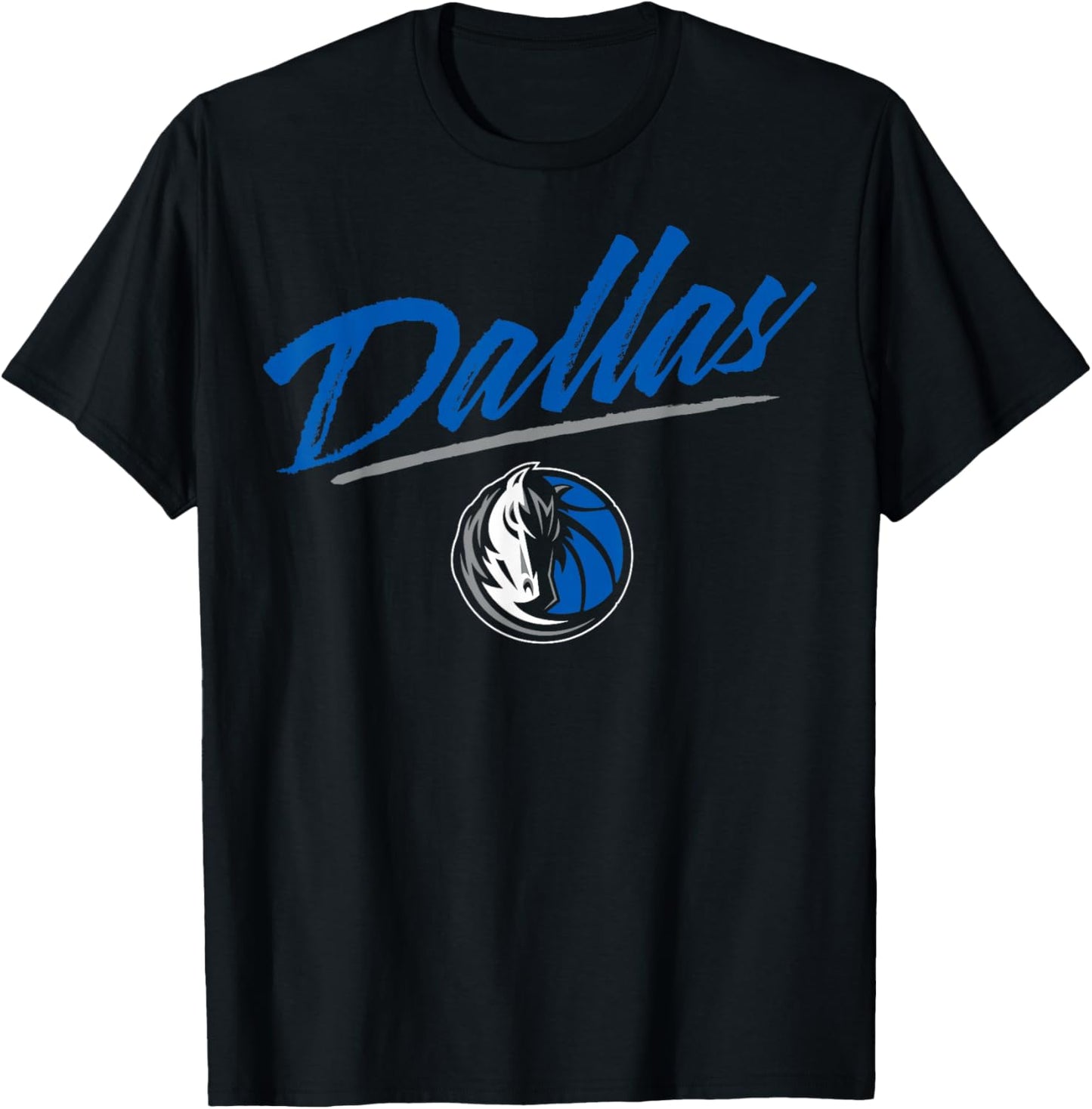 NBA - Dallas Mavericks Marqueur Script T-Shirt - T-Shirt | Black