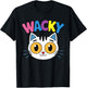 Wacky Costume Mismatch Day Outfit funny cat for wacky days T-Shirt - T-Shirt | Black
