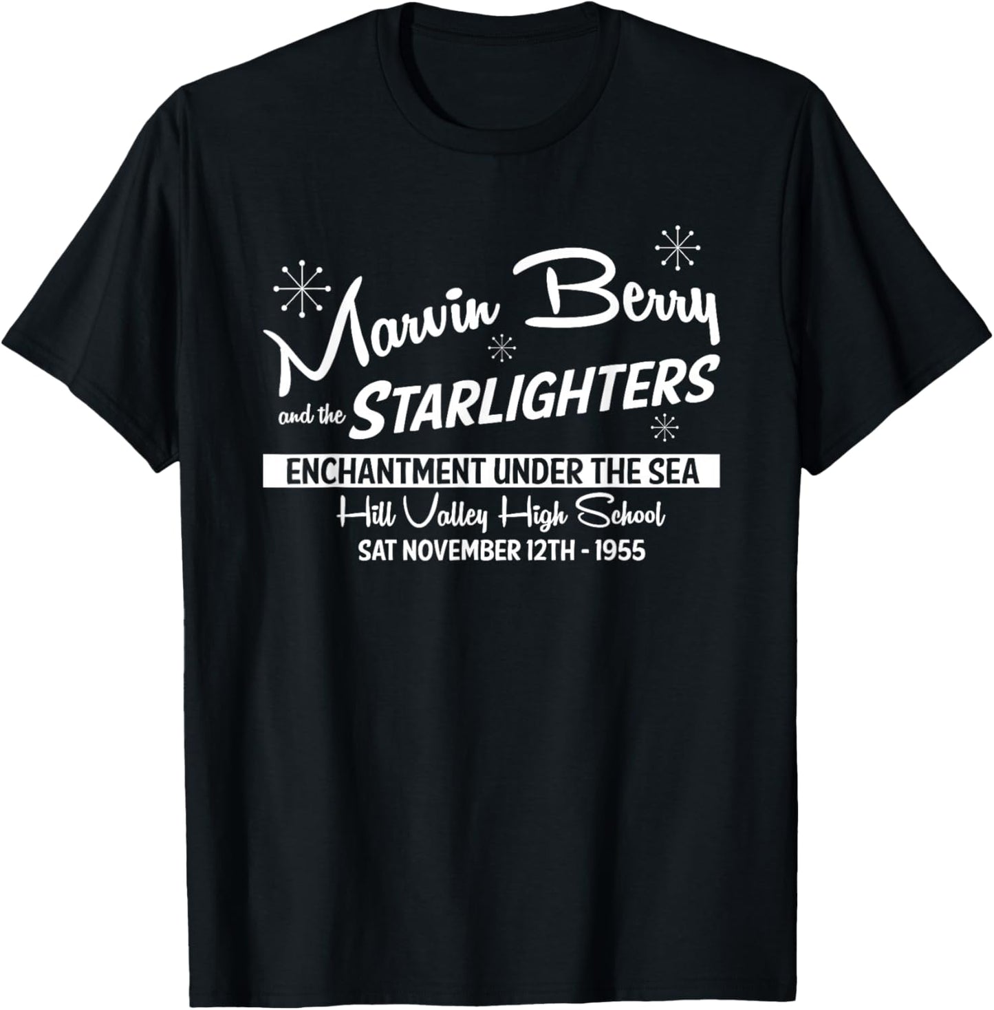 Marvin Berry and the Starlighters Band T-Shirt - T-Shirt | Black