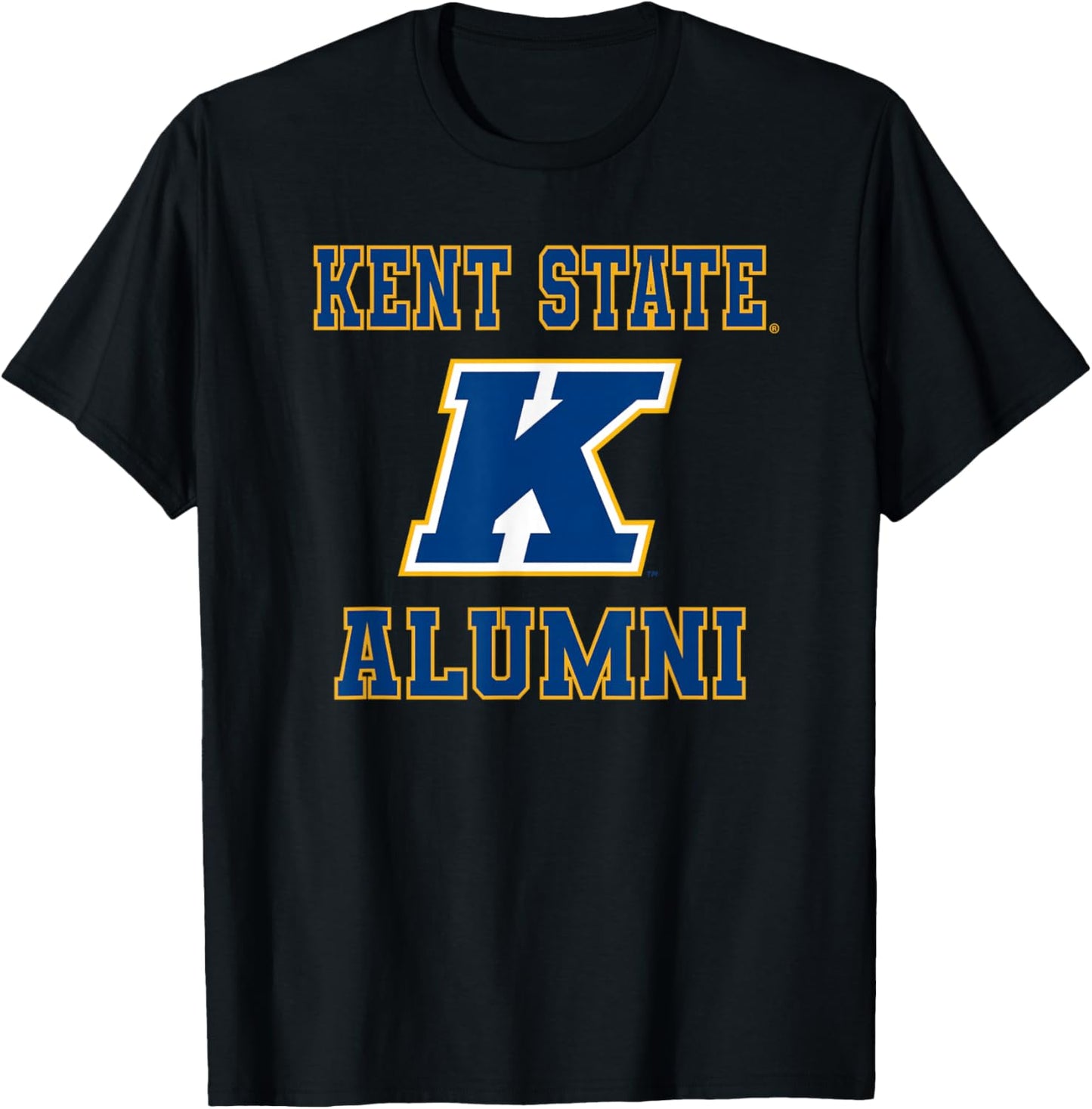 Kent State Alumni Golden Flashes NCAA KS38 T-Shirt - T-Shirt | Black