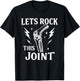 Let's Rock This Joint Surgery Recovery Knee Replacement Joke T-Shirt - T-Shirt | Black