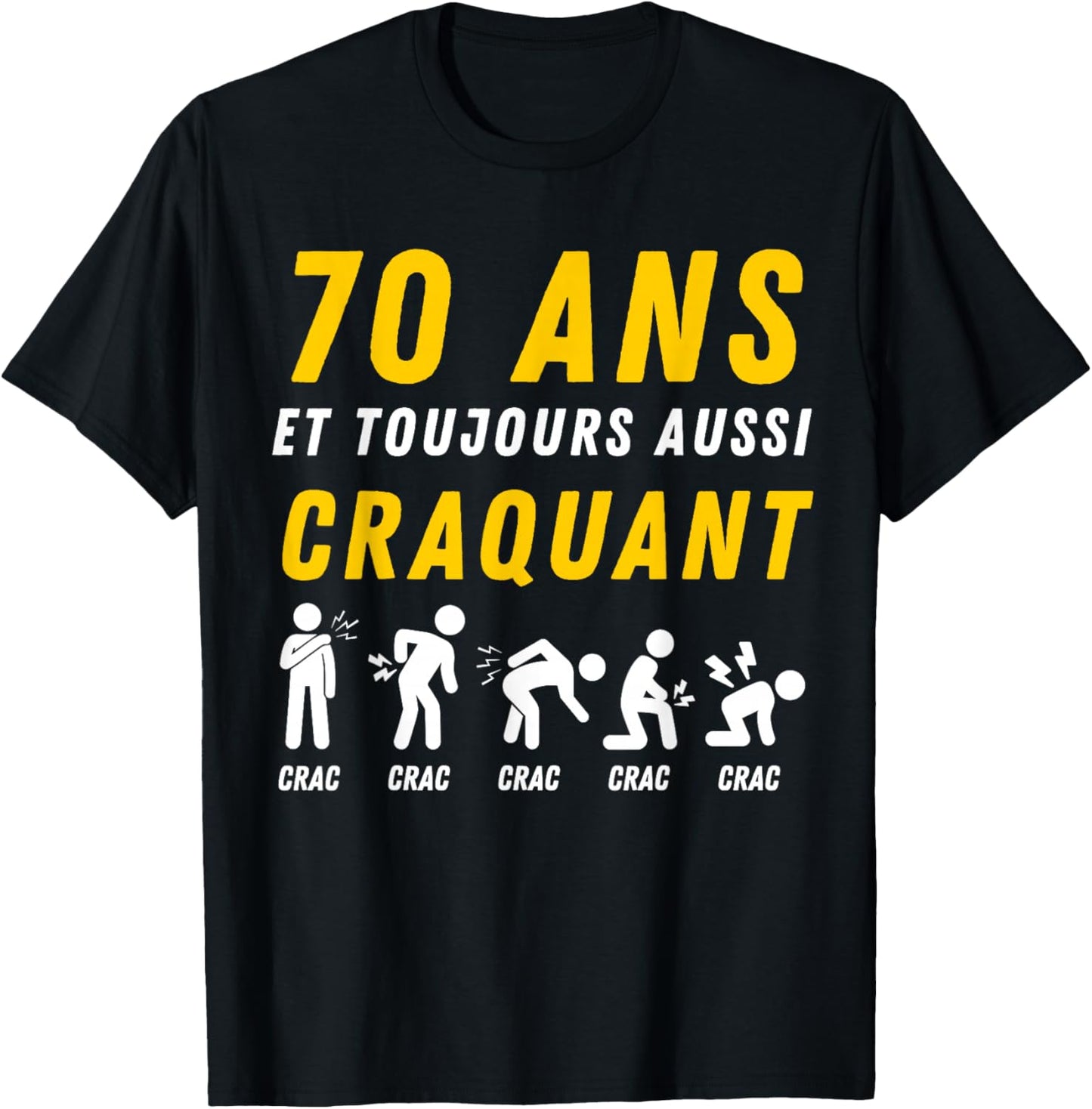 Gift Humour 70th Anniv 1956 Birthday 70 Years Men's T-Shirt - T-Shirt | Black