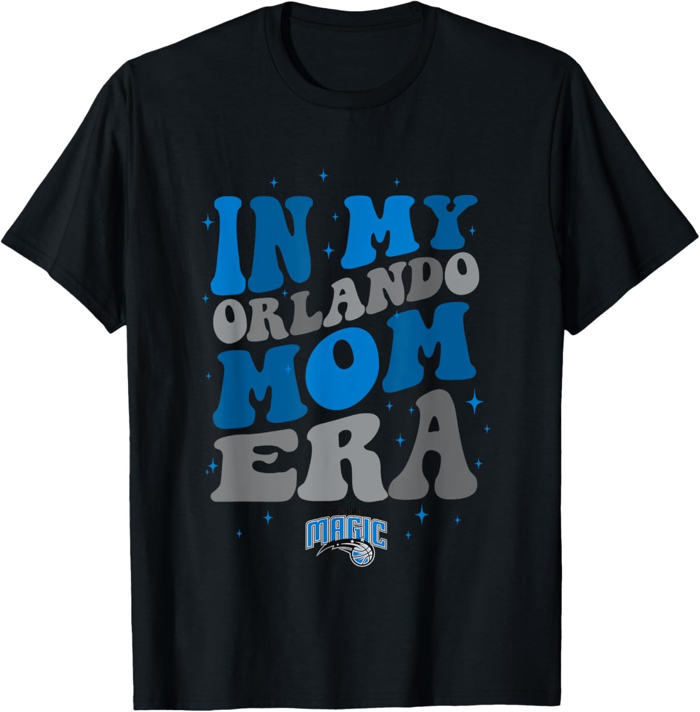 NBA Orlando Magic In My Orlando Mom Era Logo T-Shirt - T-Shirt | Black