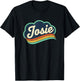 Josie Mom Name Retro Cloud Name Women's T-Shirt - T-Shirt | Black