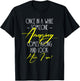 Funny Cute Quote Once in A While Someone Amazing Comes Along T-Shirt - T-Shirt | Black