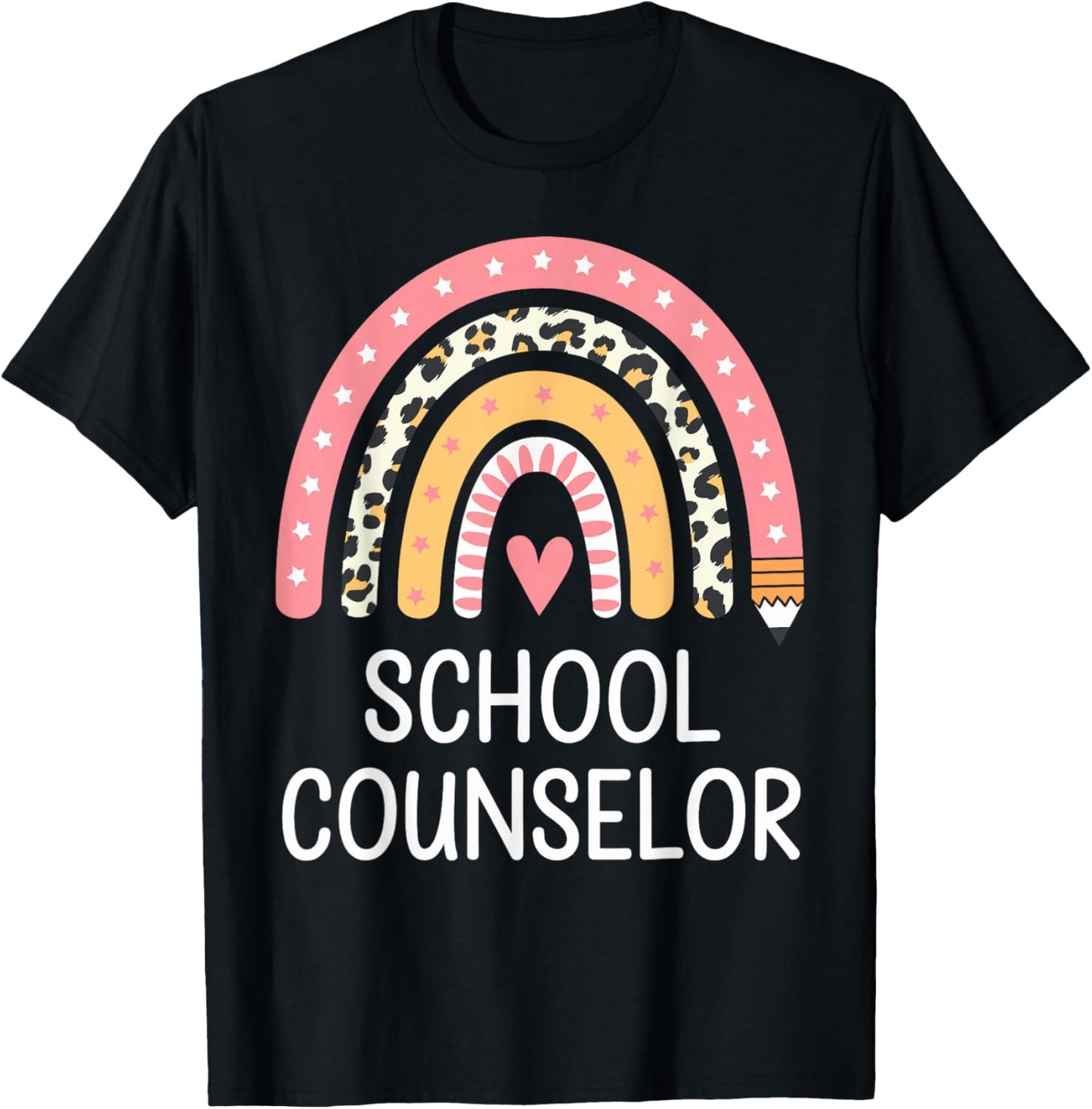 School Counselor T-Shirt - T-Shirt | Black