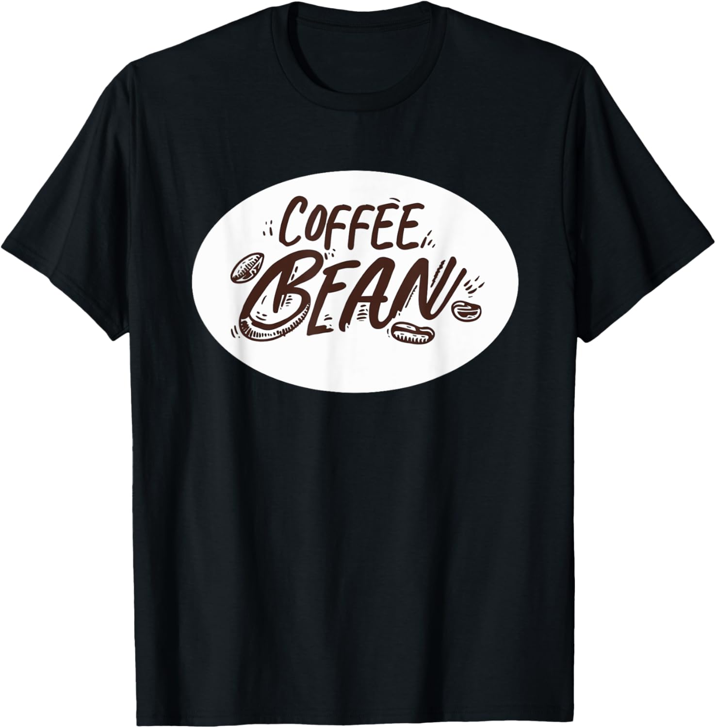 Pretty Coffee Bean Costume for Cocoa and Beans Lovers T-Shirt - T-Shirt | Black