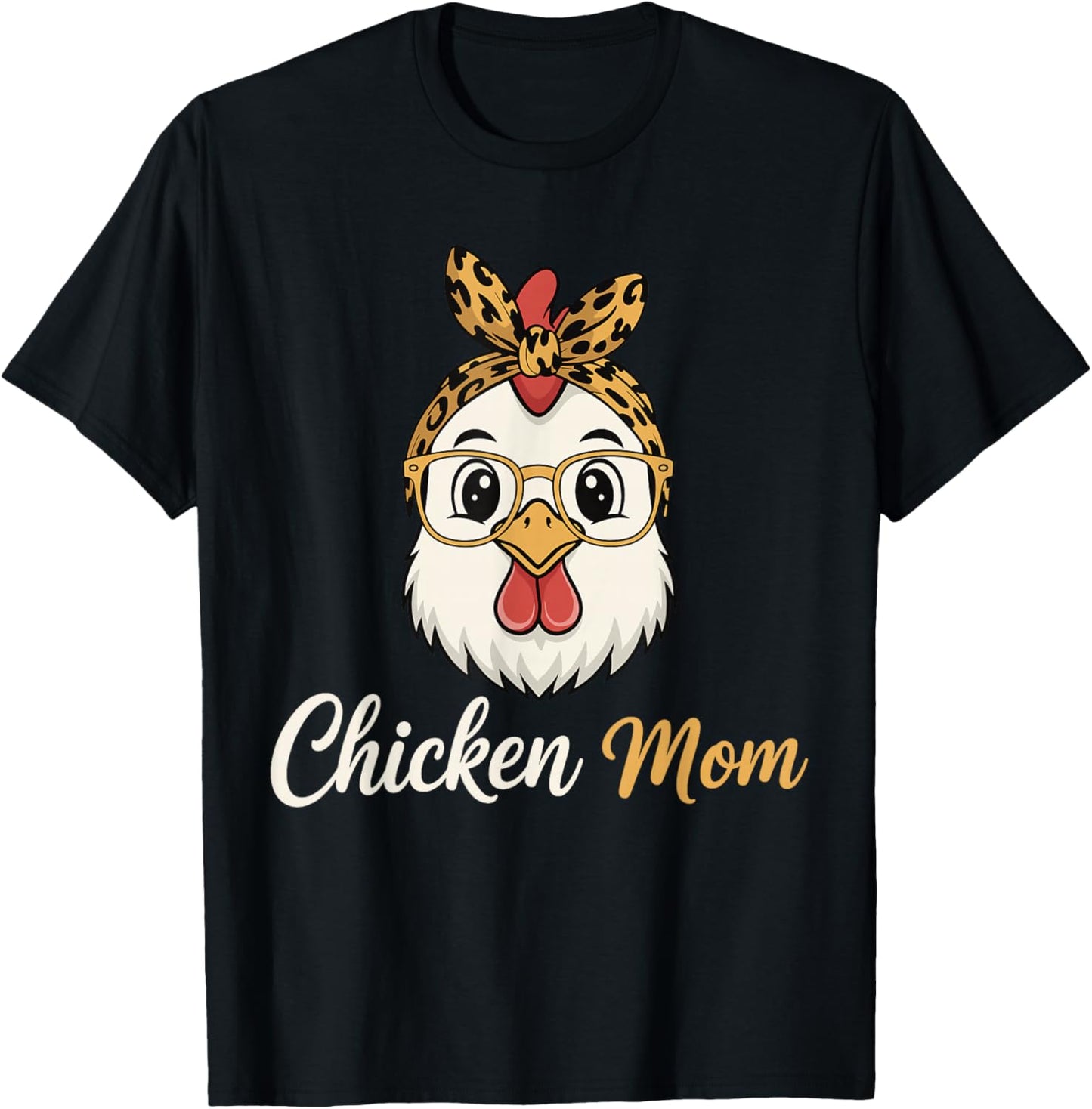 Chicken Mom Women Chicken Lover Chicken Mama T-Shirt - T-Shirt | Black