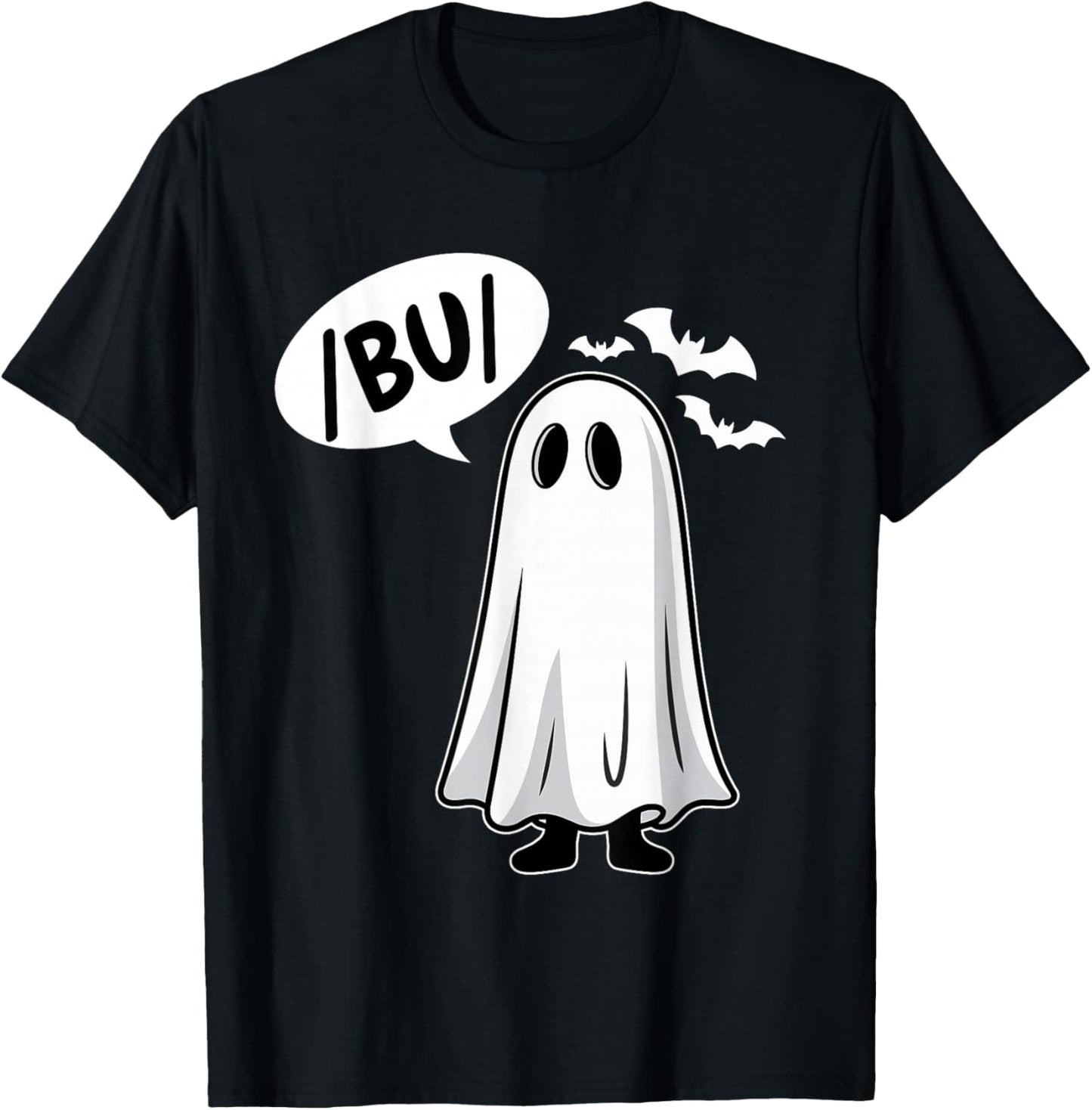 Halloween Speech Therapy Trick or Speech Retro SLP Ghost Boo T-Shirt - T-Shirt | Black