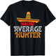 Nacho Average Hunter Personalized Name Mexican Family T-Shirt - T-Shirt | Black