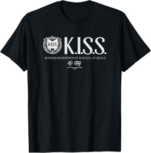 XO, Kitty KISS Officially Licenced T-Shirt - T-Shirt | Black