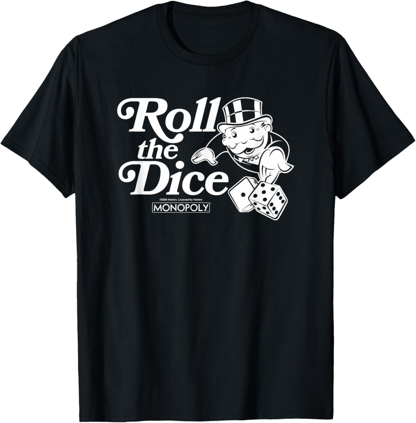 Monopoly Roll the Dice T-Shirt - T-Shirt | Black