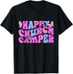 Happy Summer Church Camping Crew Last Day Of School T-Shirt - T-Shirt | Black