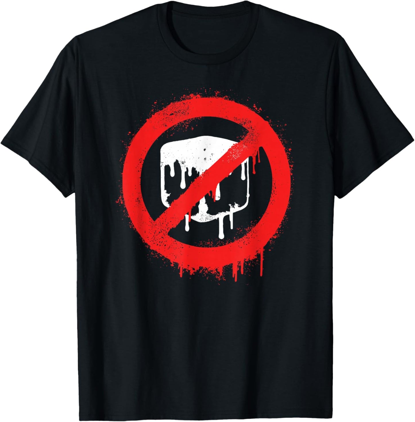 No ICE Protest Abolish Immigration Enforcement Sign T-Shirt - T-Shirt | Black