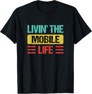 Mobile T-Shirt - T-Shirt | Black