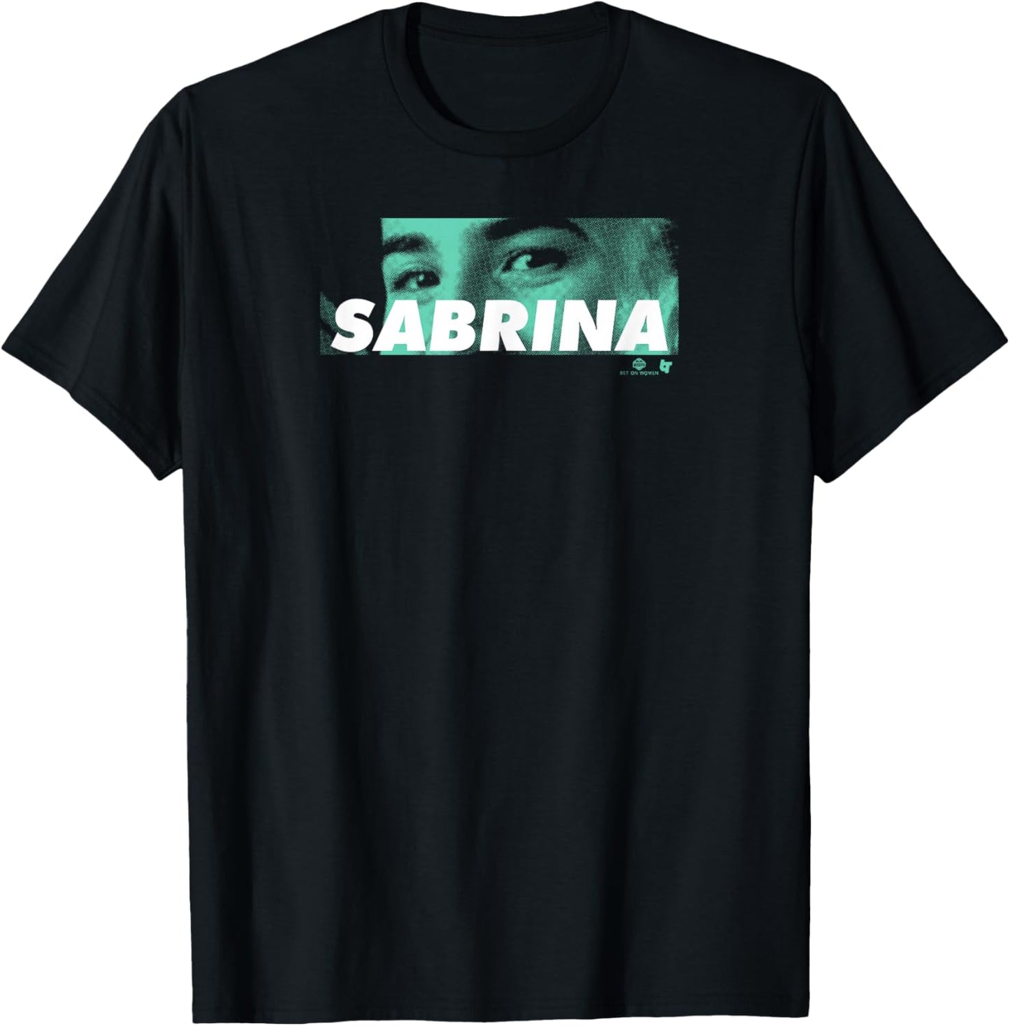 Sabrina Ionescu - Sabrina Eyes - New York Basketball T-Shirt - T-Shirt | Black