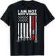 I Am Not Most Women CNA Patriotic Design T-Shirt - T-Shirt | Black