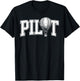 Cute Hot Air Balloon Art Women Hot Air Balloonist T-Shirt - T-Shirt | Black