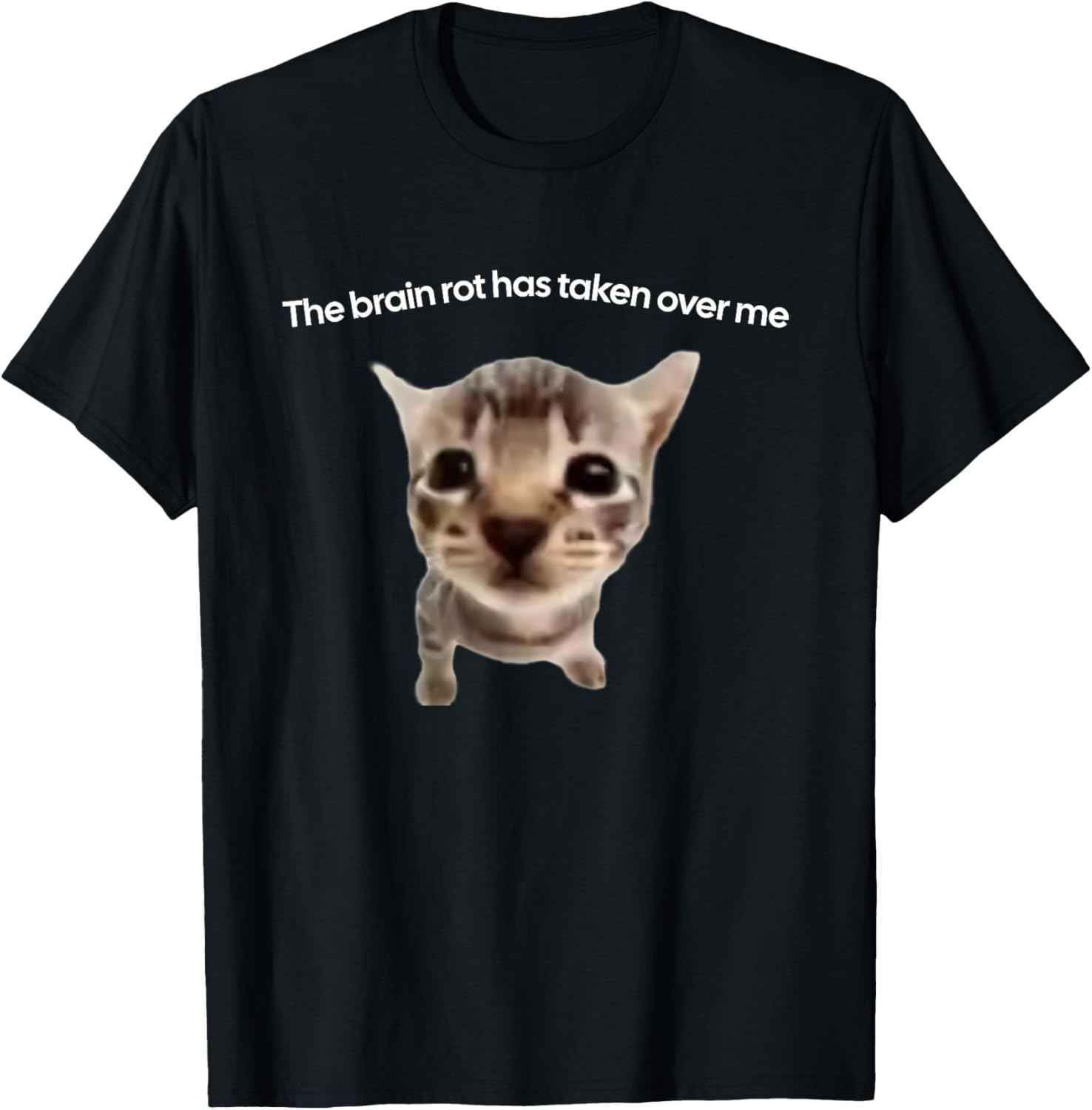Funny cat meme T-Shirt - T-Shirt | Black