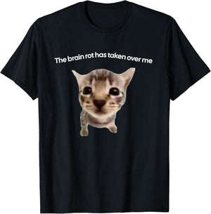 Funny cat meme T-Shirt - T-Shirt | Black