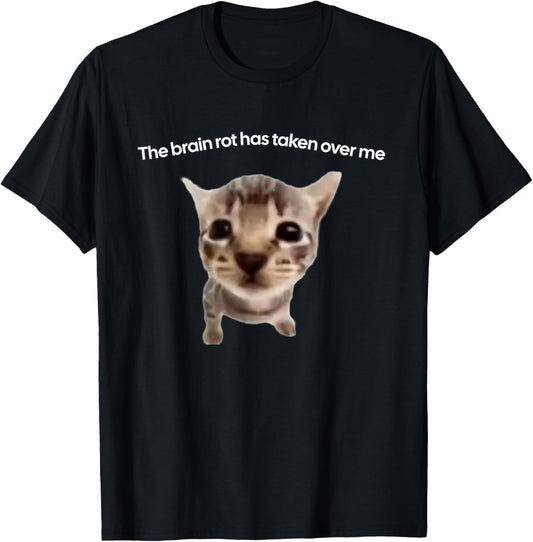 Funny cat meme T-Shirt - T-Shirt | Black