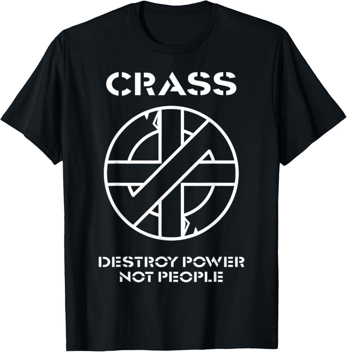 Vintage Destroy Power Not People Gifts Women T-Shirt - T-Shirt | Black