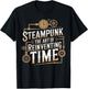 Steampunk Lover Clockwork Steampunk Gears Steam Mechanical T-Shirt - T-Shirt | Black