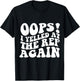 Oops I Yelled at The Ref Again Funny Sports T-Shirt - T-Shirt | Black