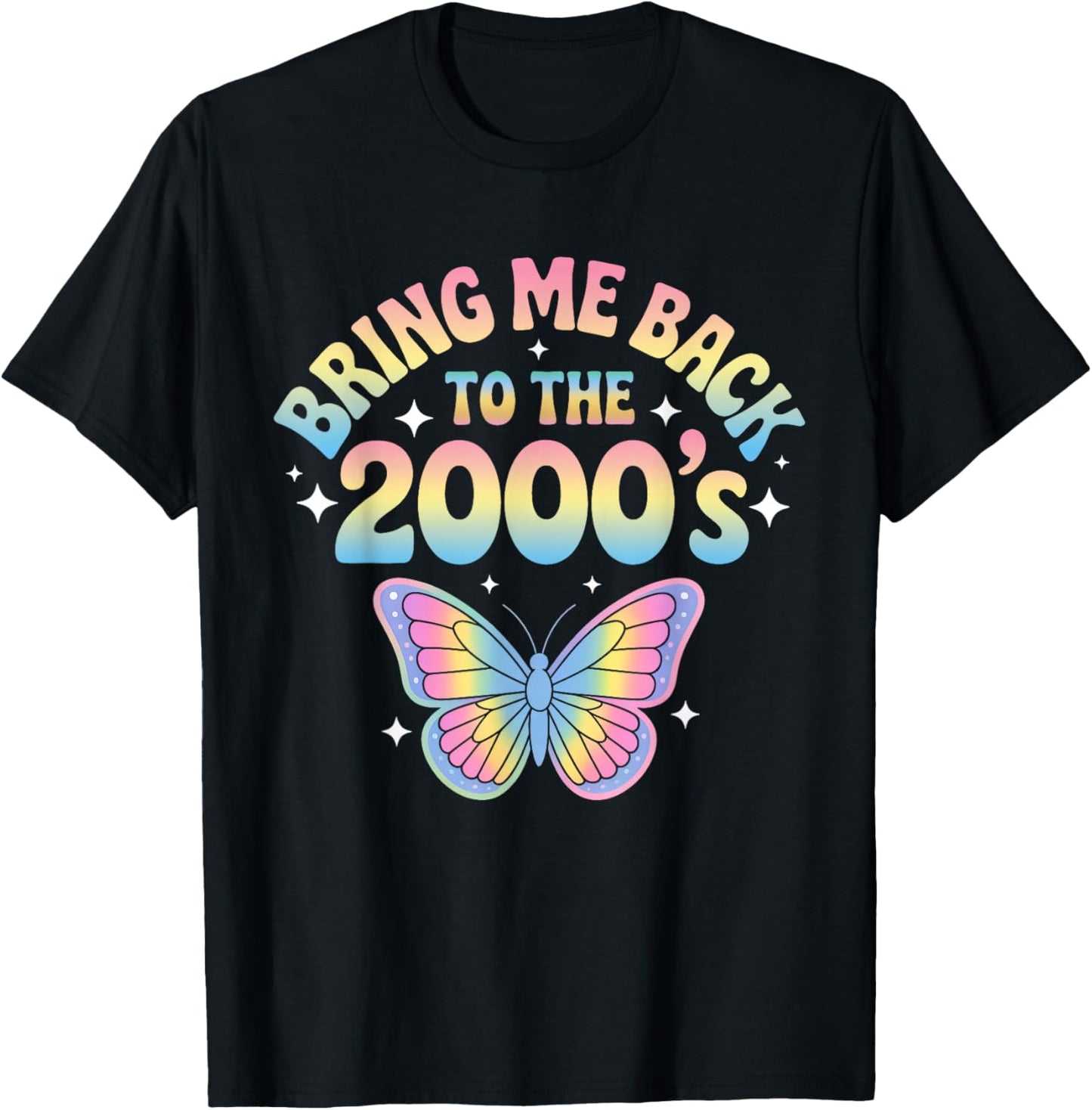 Back to Y2K - Bring Me Back to The 2000's T-Shirt - T-Shirt | Black