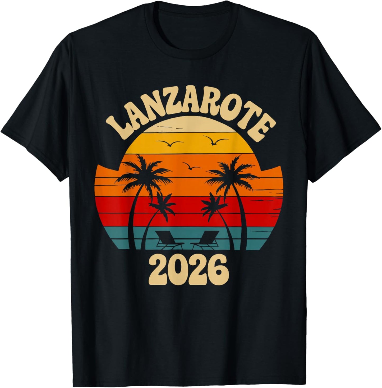 Outfit Lanzarote 2026 Lanzarote 2026 T-Shirt - T-Shirt | Black