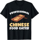 Snacks Lovers Professional Chinese Food Eater Chinese T-Shirt - T-Shirt | Black