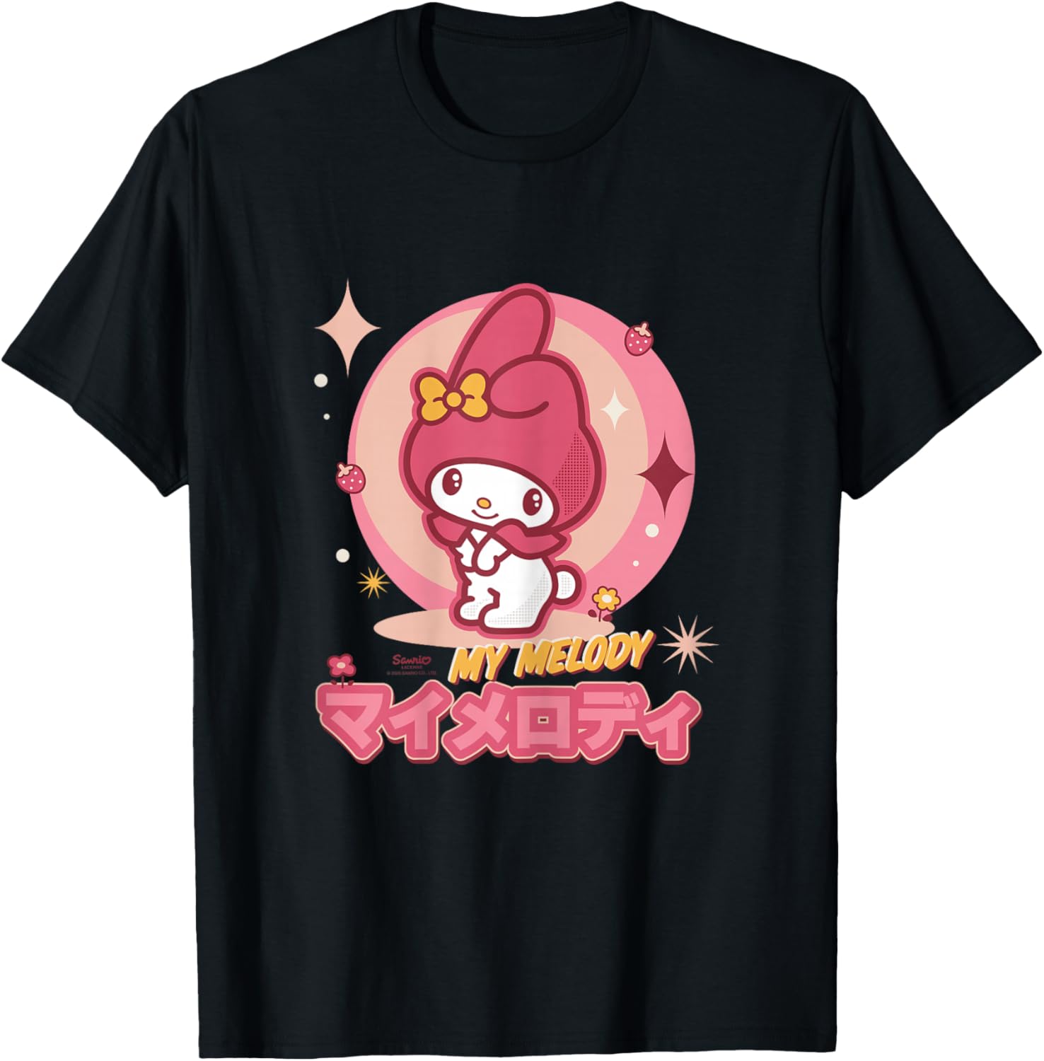 Hello Kitty - My Melody Japan T-Shirt - T-Shirt | Black