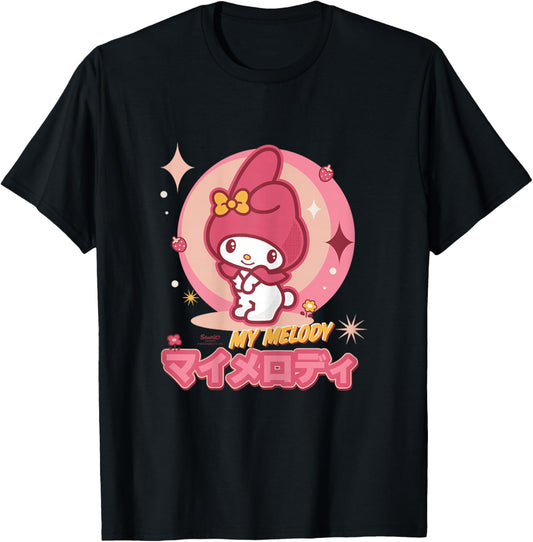 Hello Kitty - My Melody Japan T-Shirt - T-Shirt | Black