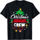 Cardiac Nurse Christmas Tree Cardiology Crew Nurse T-Shirt - T-Shirt | Black
