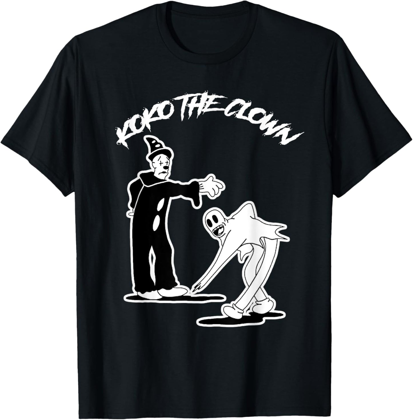 Koko the Clown Ghost Dance Gothic T-Shirt - T-Shirt | Black