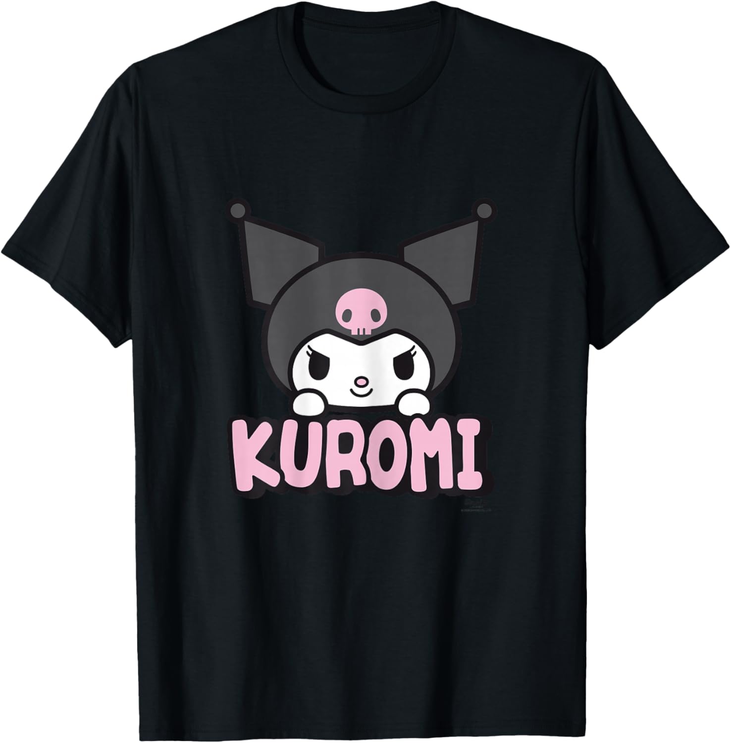 Hello Kitty - Kuromi Character T-Shirt - T-Shirt | Black