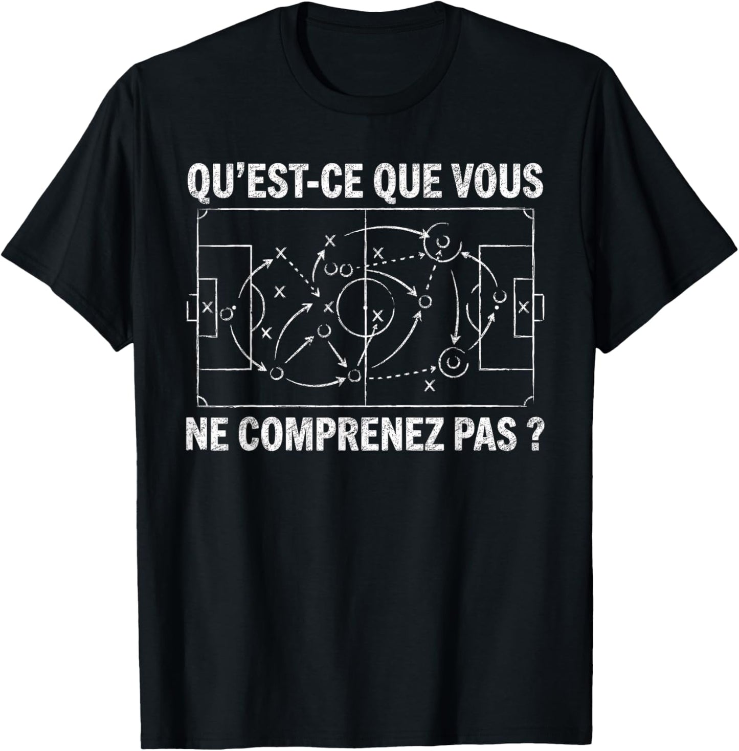 Supporter Humour Match Football Coach Football Coach T-Shirt - T-Shirt | Black